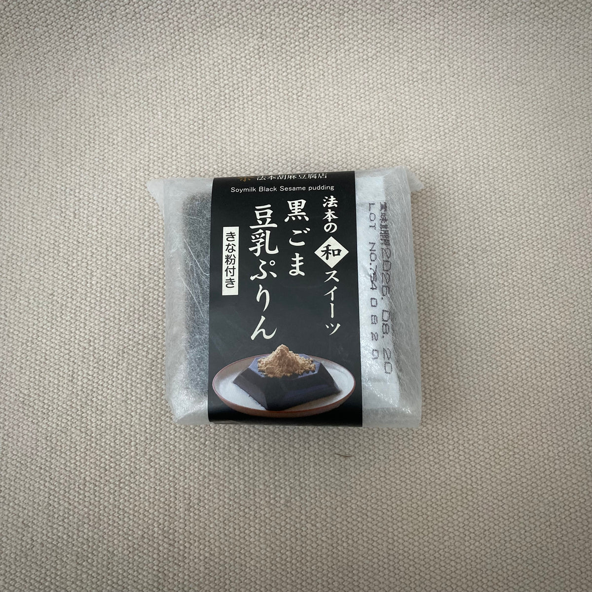 Svart sesam-tofu med kinako 80g