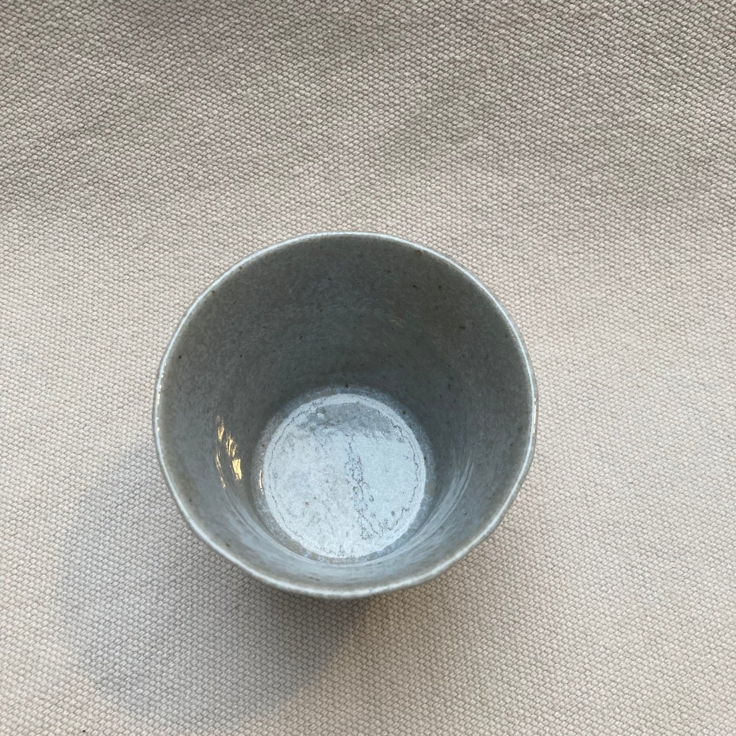 Glas i keramik grått "Minoyaki Tataki"