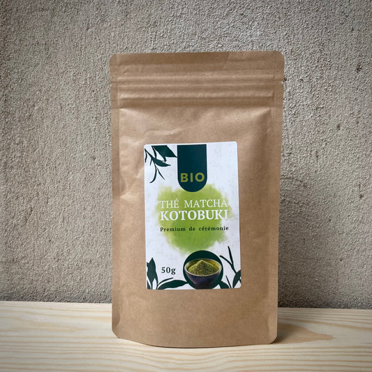 Ekologiskt matcha-te premium "Kotobuki" 50g