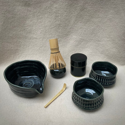Matcha-set - 8-delar "Chashin"