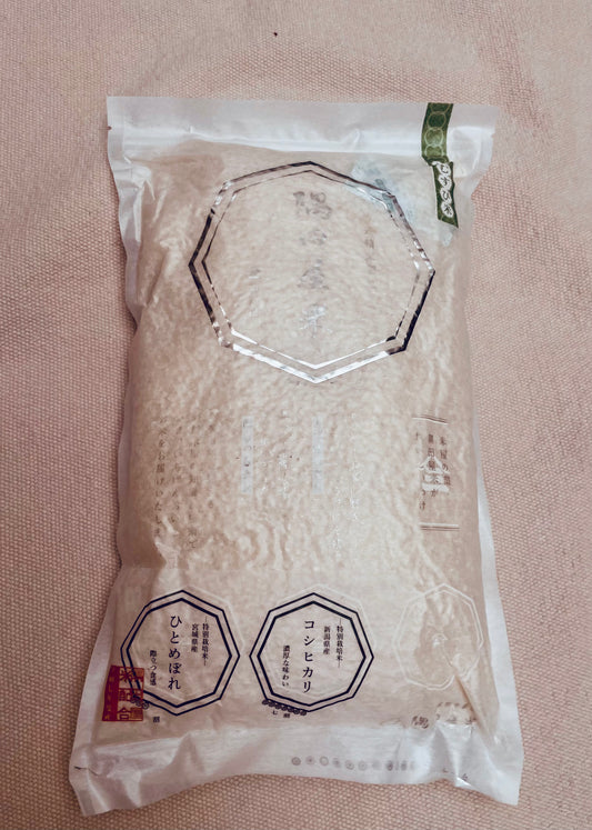 Speciellt utvalt och mixat ris för Onigiri "Sumidaya" 1,8kg